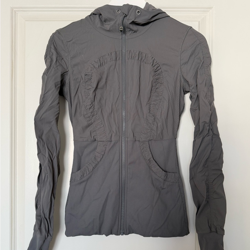 Lululemon Define Jacket Hooded Gray Full Zip Performance Size S